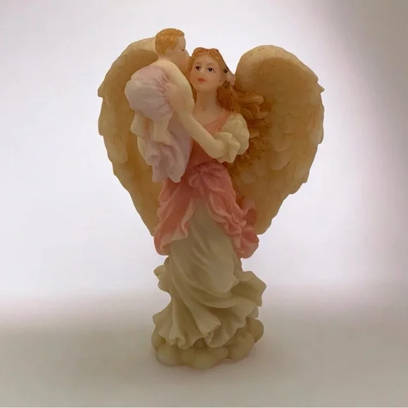 Seraphim Classics Arch, Golden Wings Exclusive Limited Edition With Mini Angels - Picture 5 of 11